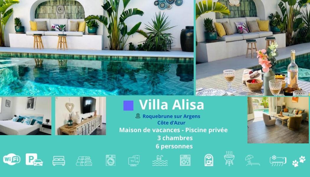 Villa Alisa Avec Piscine Privee Roquebrune-sur Argens Exteriör bild